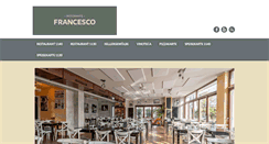 Desktop Screenshot of francesco-ristorante.at